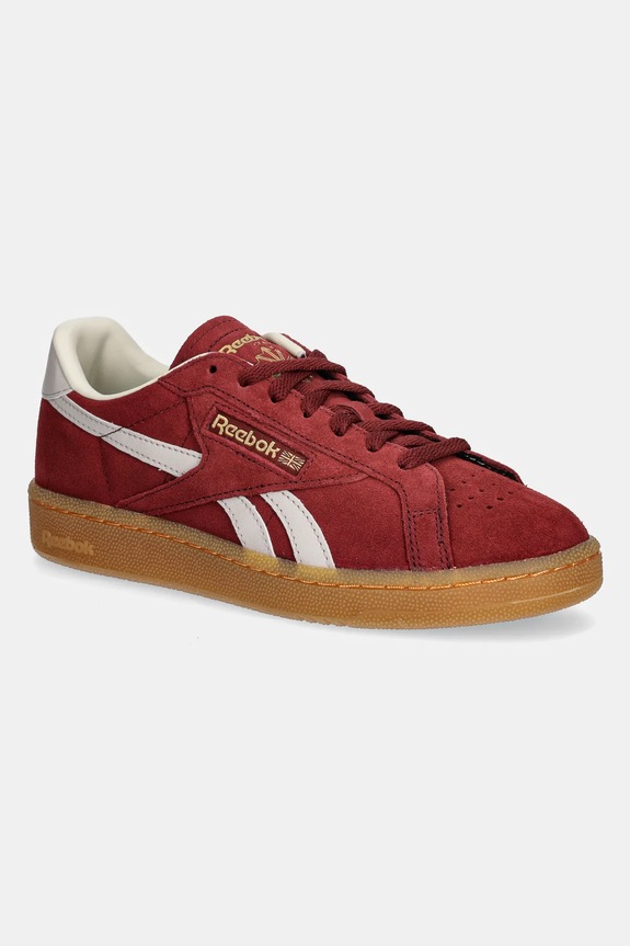 Reebok Classic sportcipő Club C Grounds Uk szintetikus burgundia 100204901