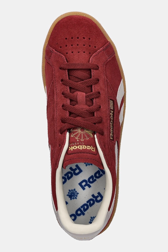 Reebok Classic sportcipő Club C Grounds Uk burgundia 100204901