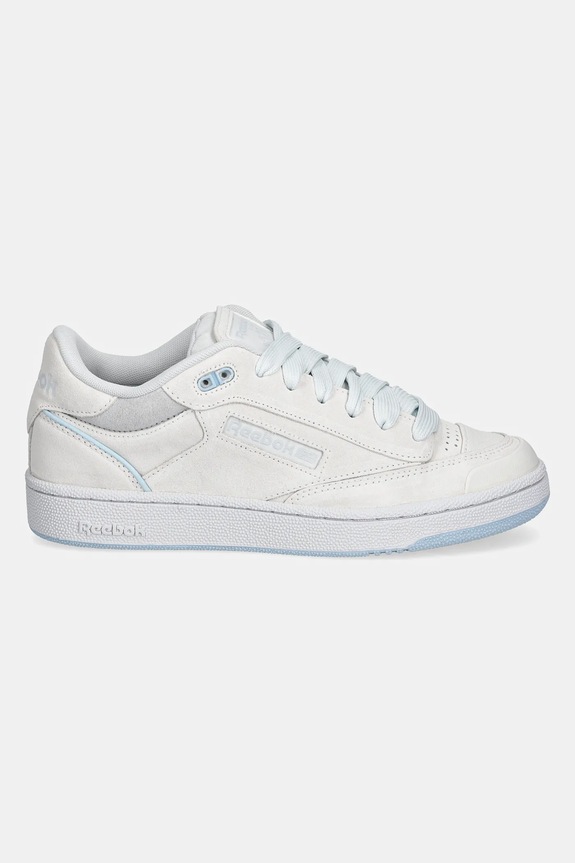 Reebok Classic sneakers din piele întoarsă Club C Bulc 100201226 alb AW24
