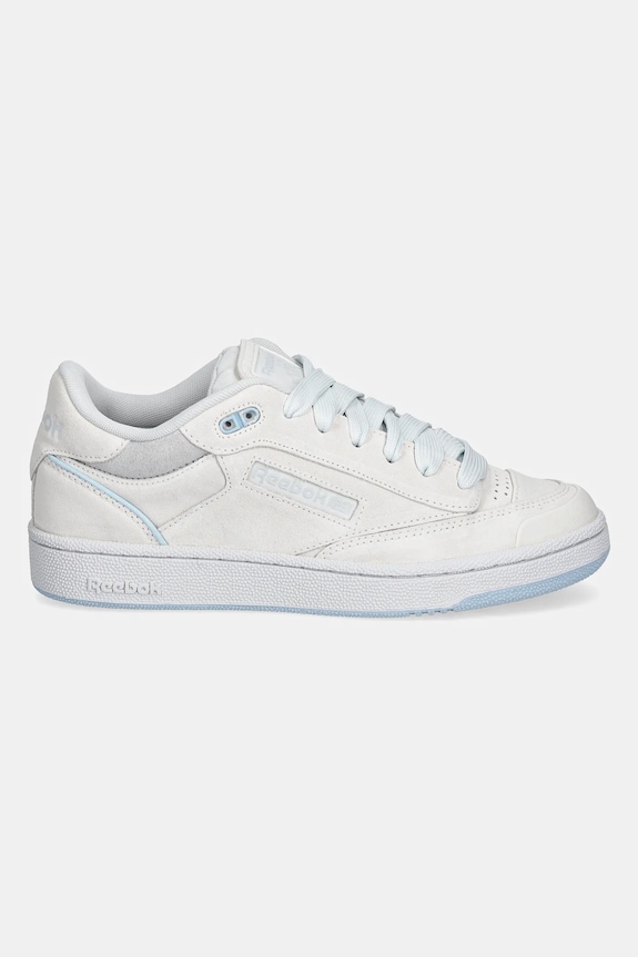 Reebok Classic sneakers din piele întoarsă Club C Bulc 100201226 alb AW24