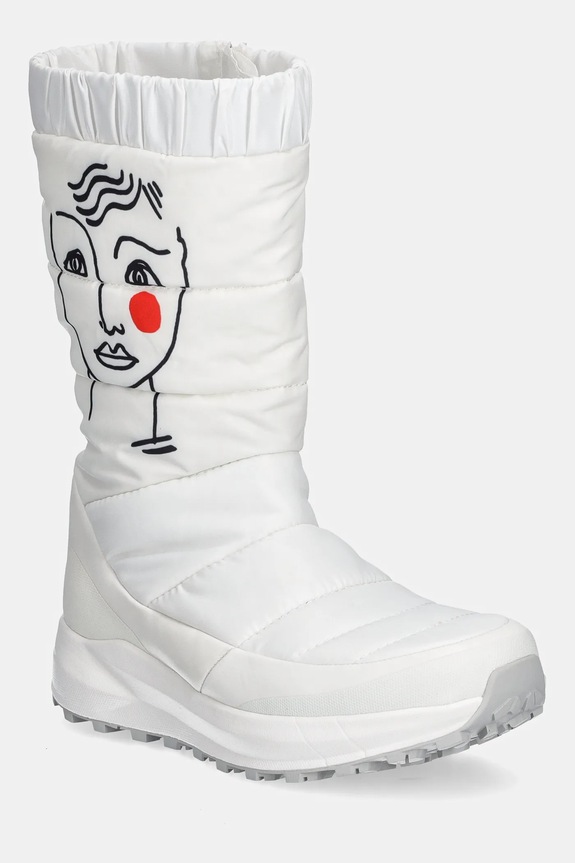 Μπότες χιονιού Rossignol JCC με φερμουάρ λευκό RNNW170