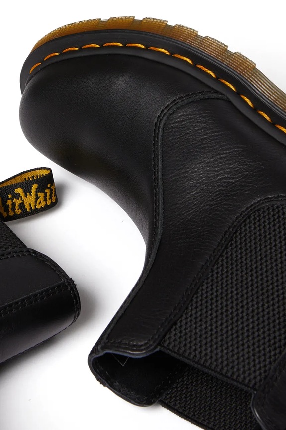 Δερμάτινες μπότες τσέλσι Dr. Martens 2976 DM30698001 καφέ