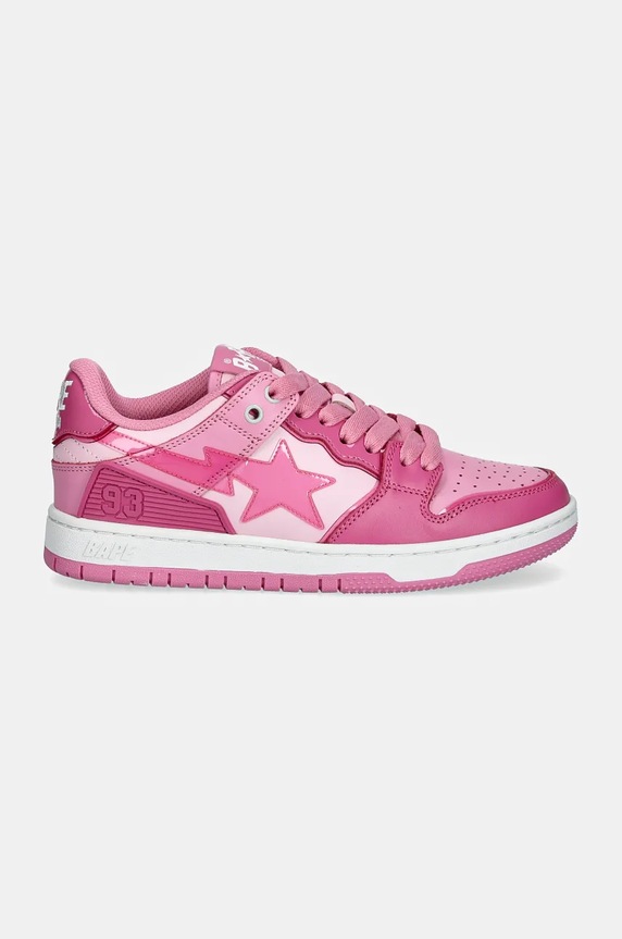A Bathing Ape sneakers SK8 STA #51 L 1K80291351 pink AW24