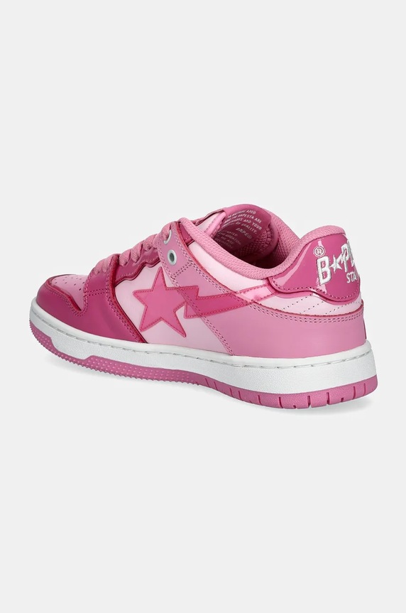 Shoes A Bathing Ape sneakers SK8 STA #51 L 1K80291351 pink