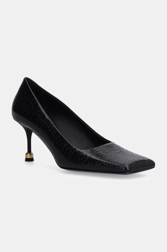 Kožené lodičky Vanda Novak Mira Mira.Shark.Black černá AW24