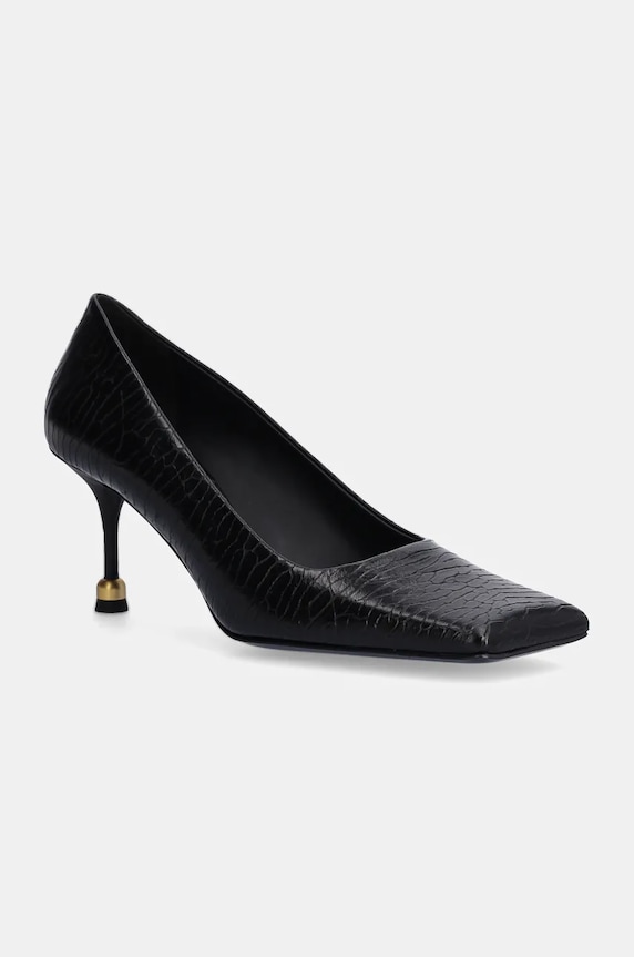Kožené lodičky Vanda Novak Mira Mira.Shark.Black černá AW24