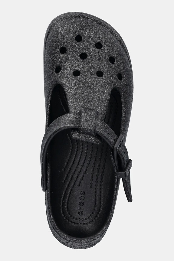 Pantofle Crocs Classic Mary Jane Glitter Clog černá 210737.001