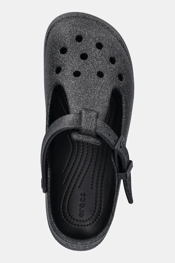 Pantofle Crocs Classic Mary Jane Glitter Clog černá 210737.001