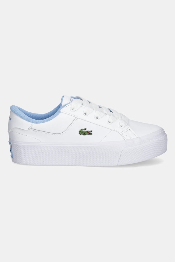 Lacoste sneakers ZIANE PLATFORM LEATHER 48CFA0004 bianco AW24