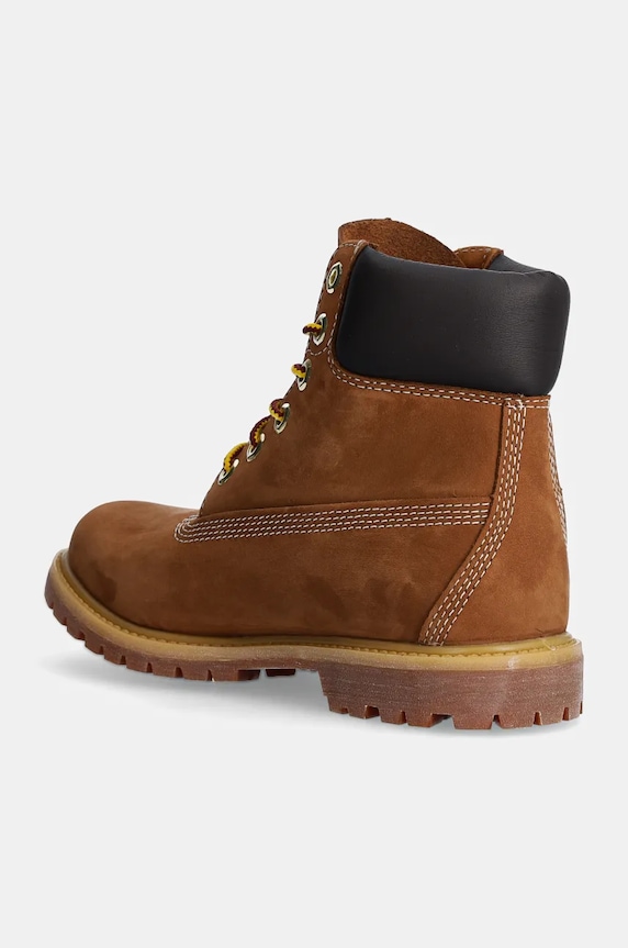Boty Nubukové workery Timberland PREMIUM 6 INCH BOOT TB1103602141 hnědá
