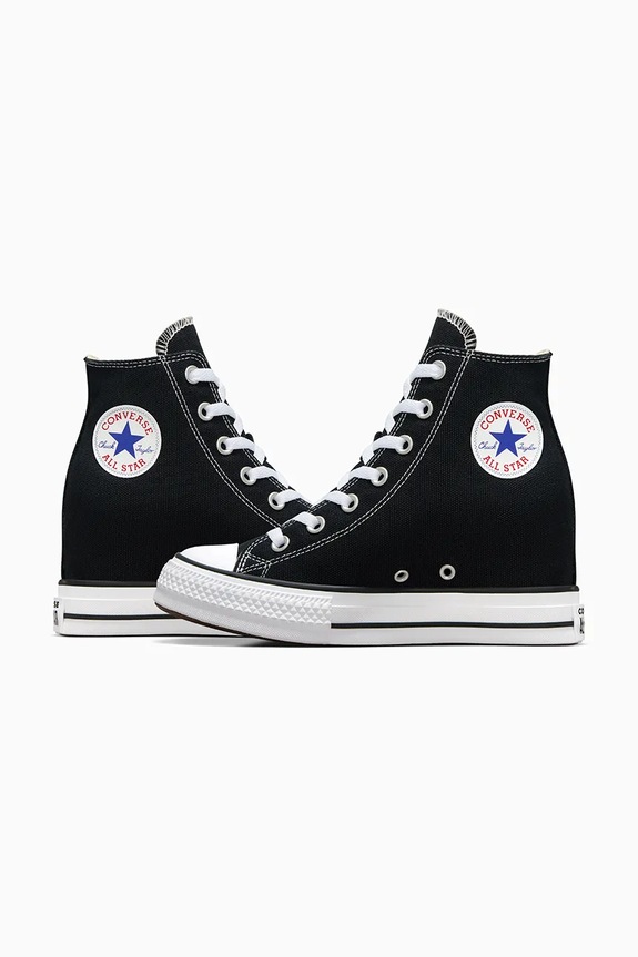 Scarpe Converse scarpe da ginnastica Chuck Taylor All Star Wedge A11909C nero
