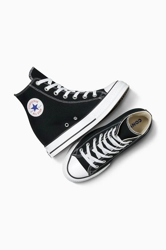 Converse scarpe da ginnastica Chuck Taylor All Star Wedge A11909C nero