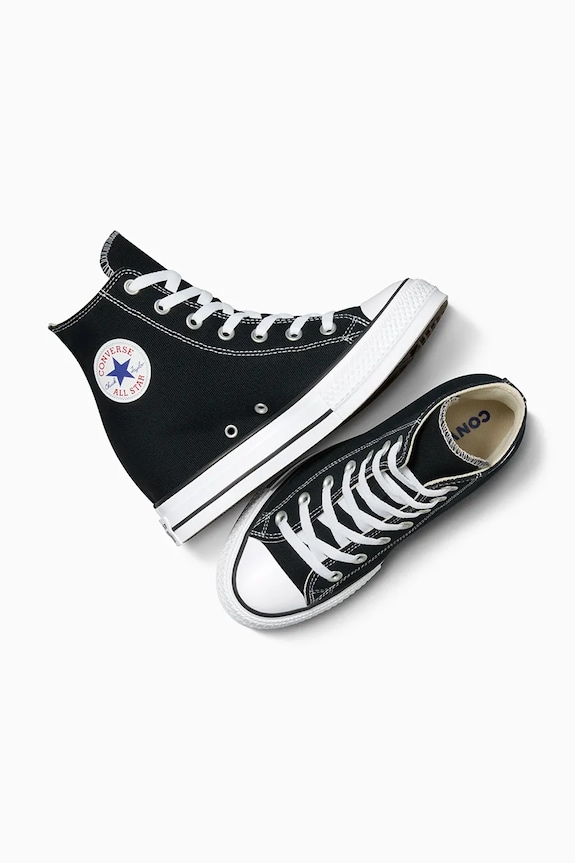Converse scarpe da ginnastica Chuck Taylor All Star Wedge A11909C nero