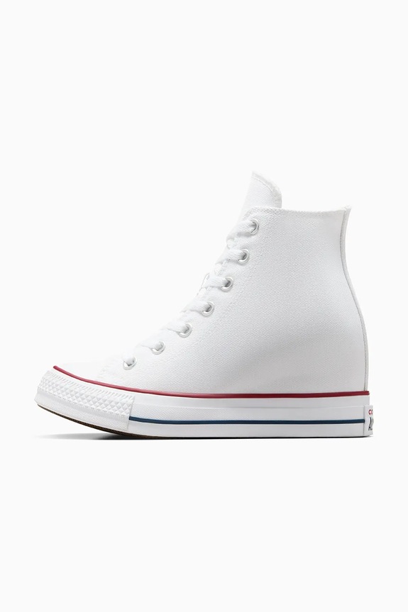 Converse scarpe da ginnastica Chuck Taylor All Star Wedge A11908C bianco