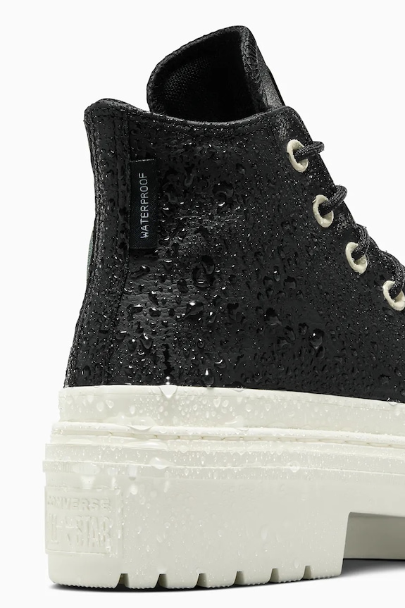 Converse tenisi de piele Chuck Taylor All Star Lugged Heel A12328C negru