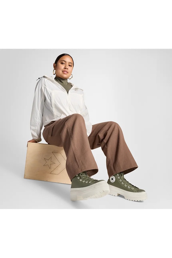 Kožne tenisice Converse Chuck Taylor All Star Lugged Heel A11163C