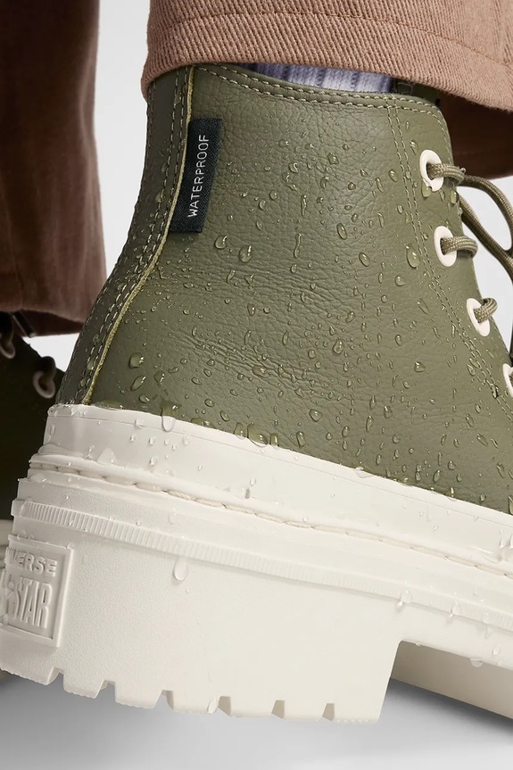 Kožne tenisice Converse Chuck Taylor All Star Lugged Heel A11163C