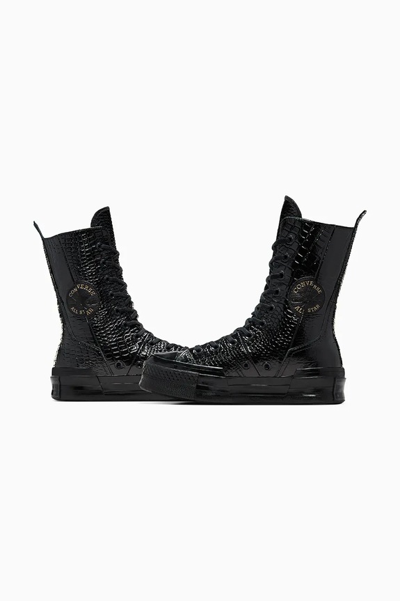 Кожени кецове Converse Chuck 70 Plus XHi черен A09381C
