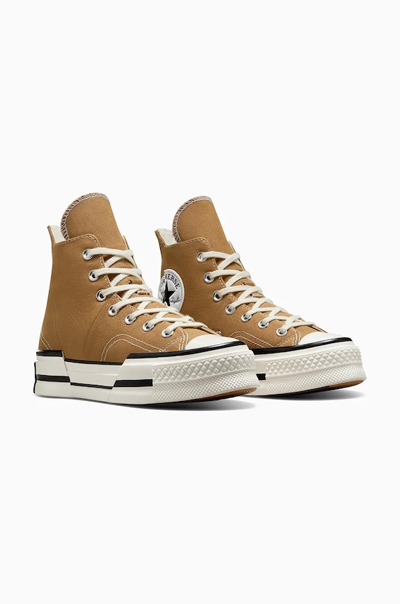 Converse trampki Chuck 70 Plus A12321C brązowy AW24