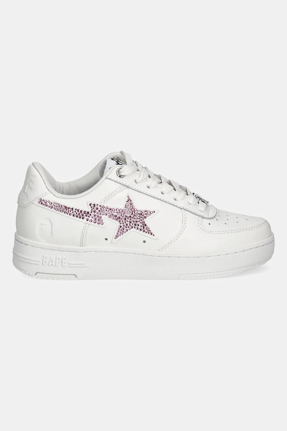 A Bathing Ape leather sneakers Bape Sta #50 L 1K80291350 white AW24