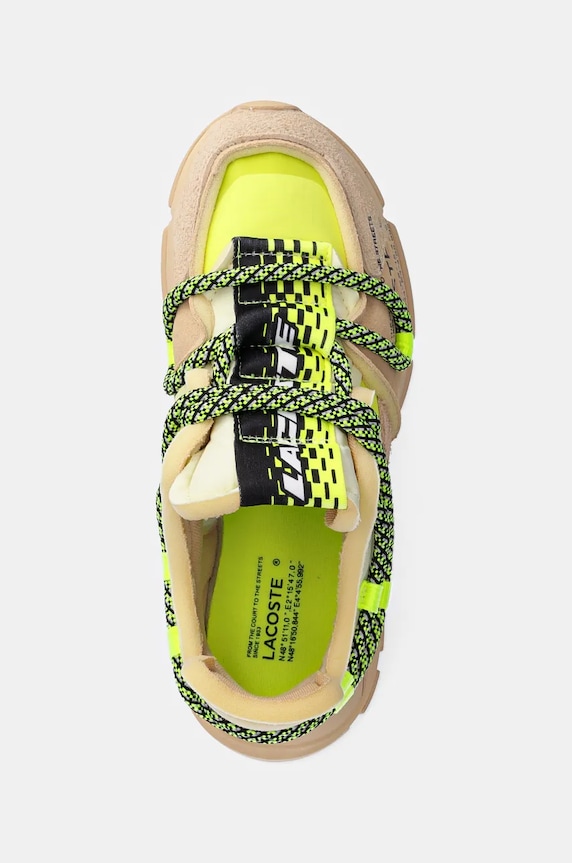 Кроссовки Lacoste L003 Active Runway бежевый 48SFA0076