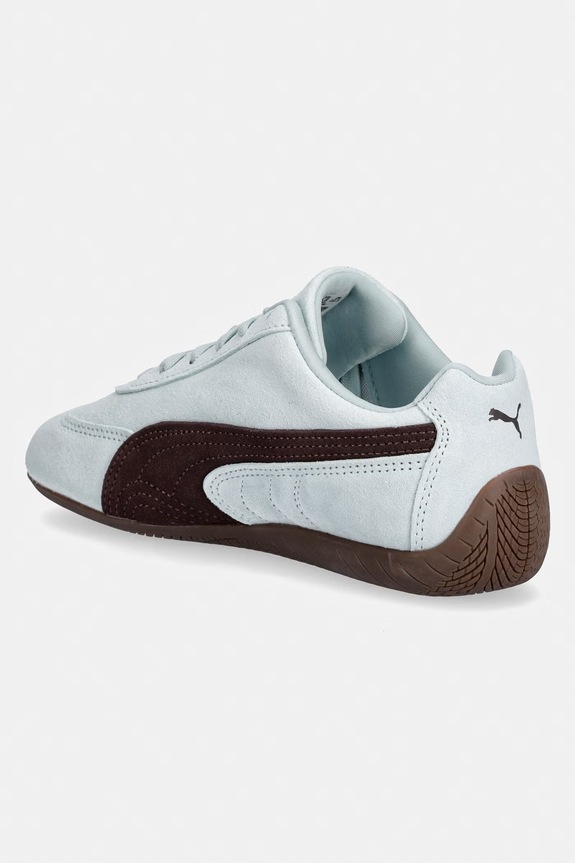 Încălțăminte Puma Speedcat OG sneakers pentru femei din piele întoarsă 398846.D verde