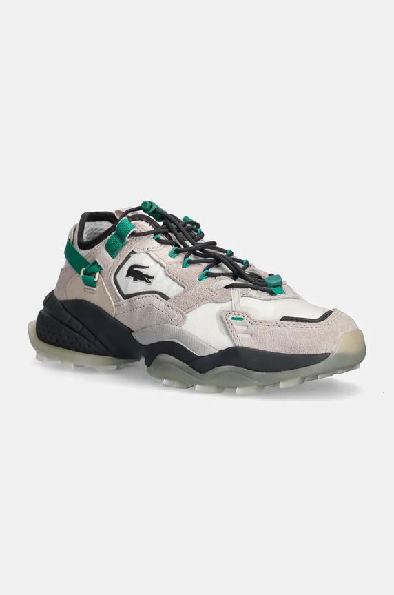 Lacoste sneakersy L-Guard Breaker Outdoor tekstylny szary 48SFA0070