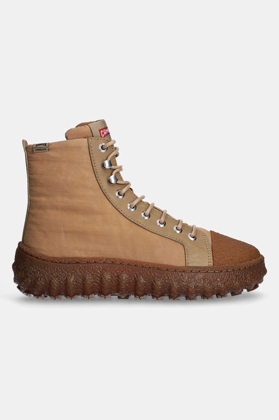 Високи кецове Camper Ground K400584.007 бежов AW24