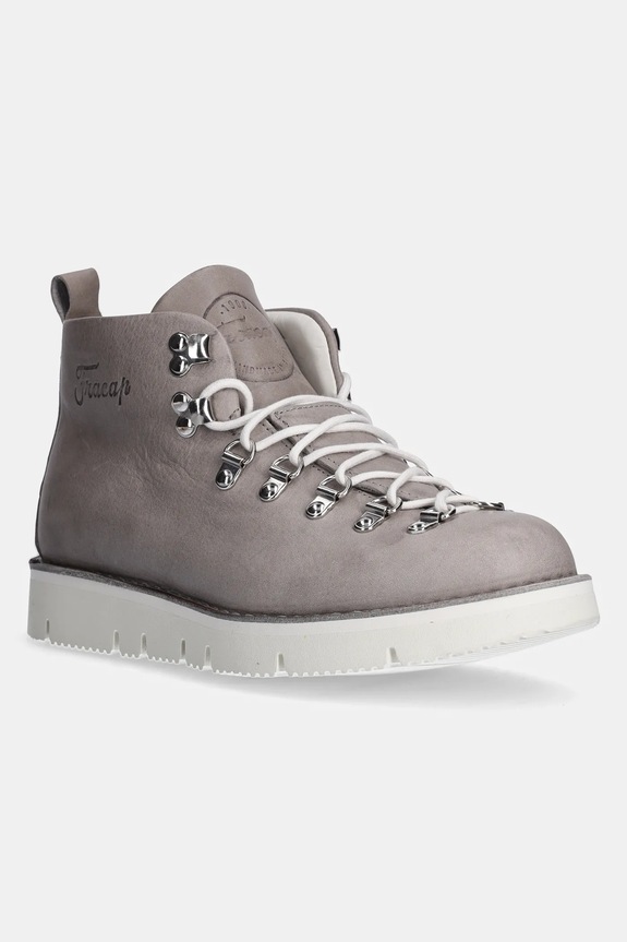 Kožené workery Fracap Magnifico Roc nezateplené sivá MAGNIFICO.M120.ROC.ARG