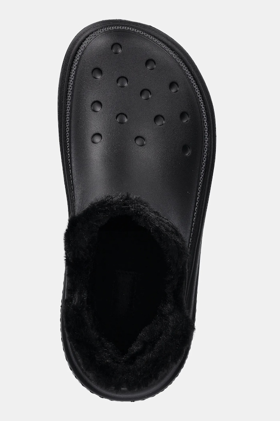 Nízké kozačky Crocs Stomp Lined Shorty Boot černá 210673.060
