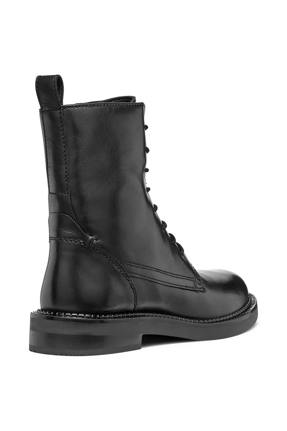Scarpe Geox stivaletti alla caviglia in pelle D SERILDA G D46WYG.00043.C9999 nero