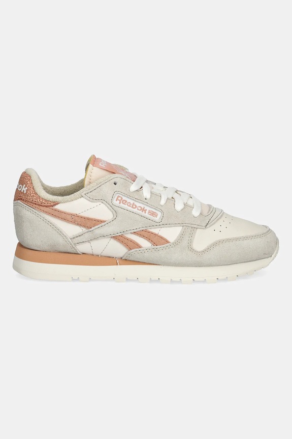 Kožené tenisky Reebok Classic Leather 100201097 béžová AW24