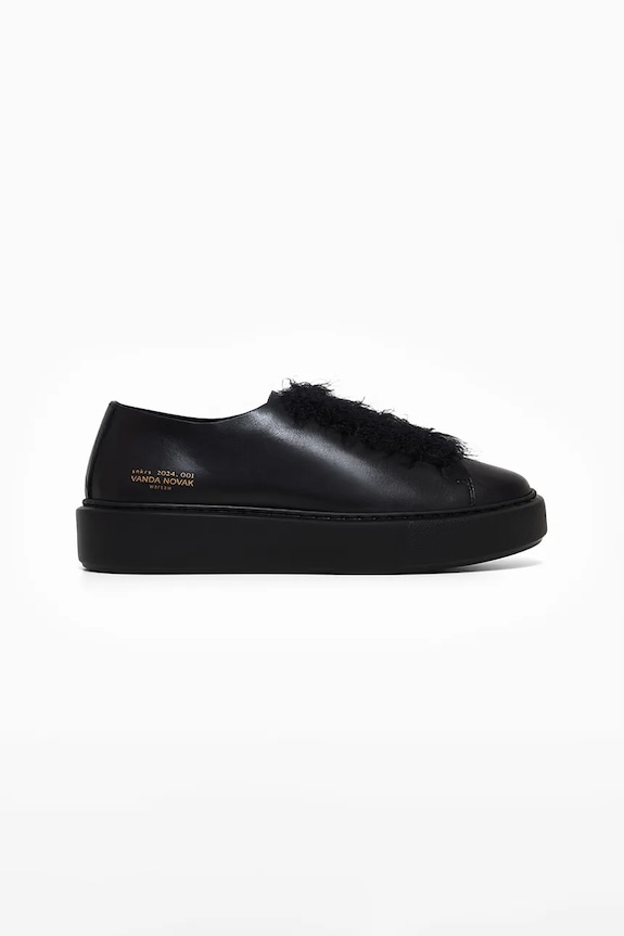Vanda Novak sneakersy skórzane Grace płaska czarny Grace.Light.Black