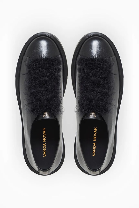 Vanda Novak sneakersy skórzane Grace czarny Grace.Light.Black