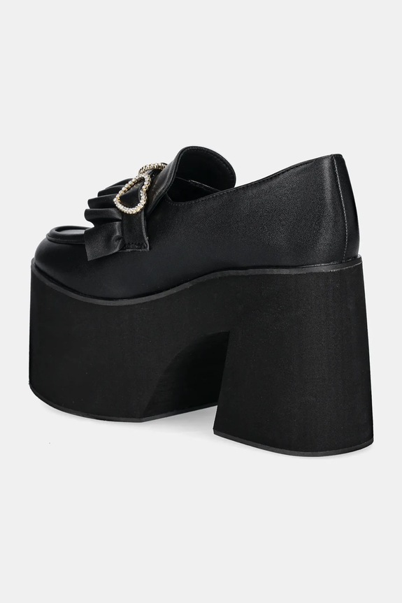 Cipők Koi Footwear körömcipő Dark Delights Chunky Heart GW02 fekete