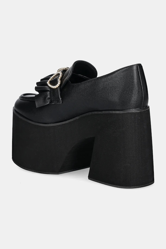 Cipők Koi Footwear körömcipő Dark Delights Chunky Heart GW02 fekete