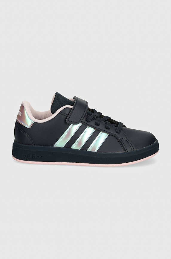 adidas sneakersy dziecięce GRAND COURT 2.0 EL C IE3850 granatowy AW24