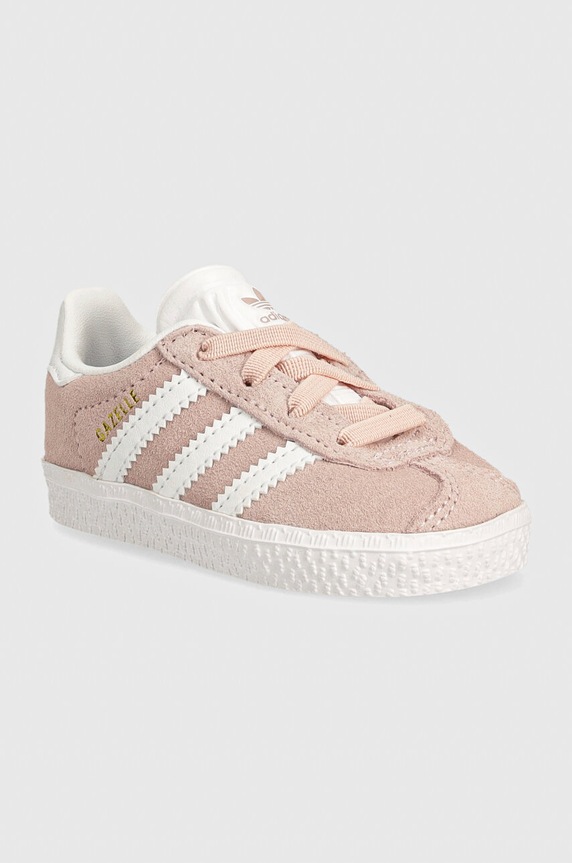 Dječje tenisice adidas Originals GAZELLE CF EL sintetički roza IH0336