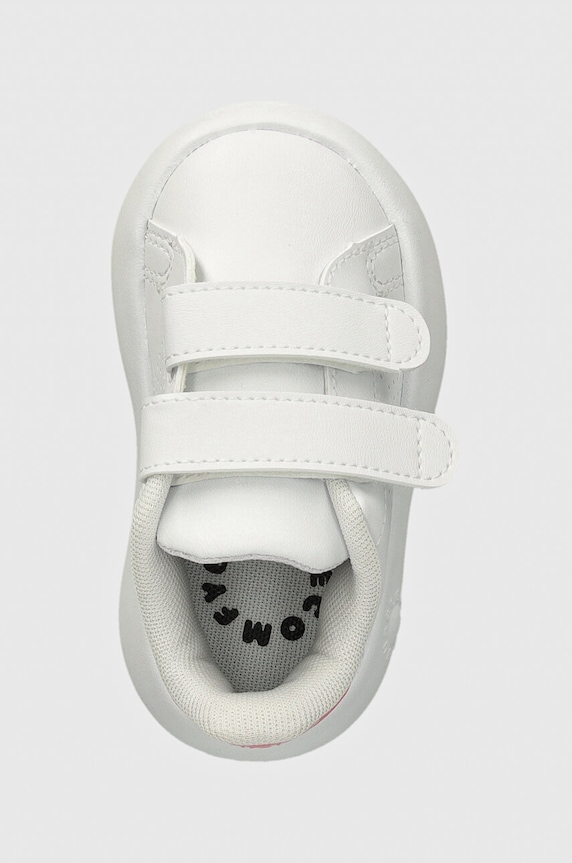 adidas sneakers pentru copii ADVANTAGE CF alb IH4894