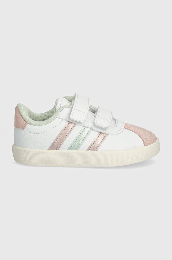 adidas sneakersy dziecięce VL COURT 3.0 CF IH4951 biały SS25