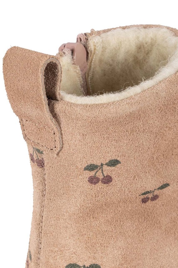 Παιδικές μπότες σουέτ Konges Sløjd PIPPI PULL ON BOOT πορτοκαλί KS101280