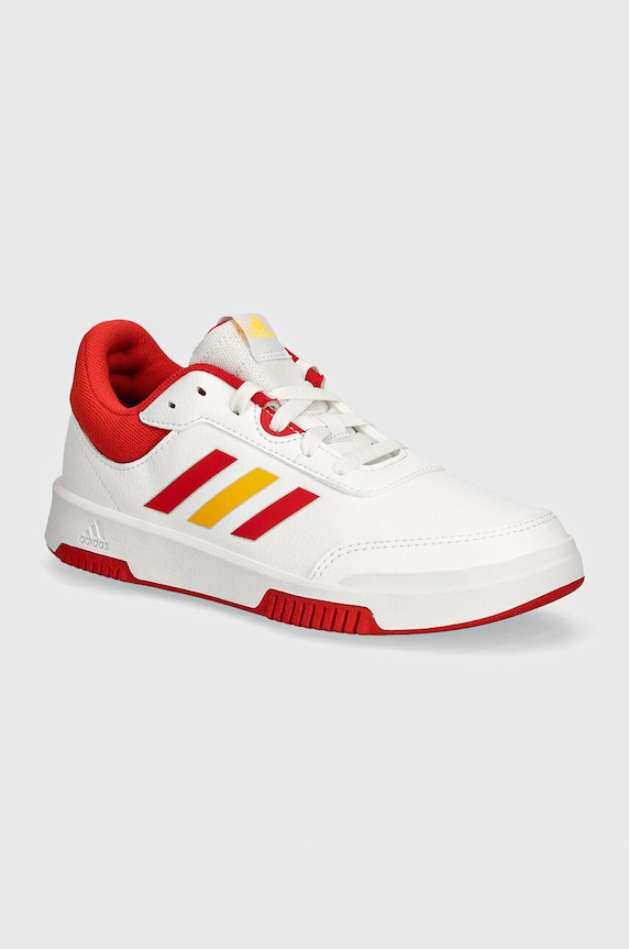 Detské tenisky adidas Tensaur Sport 2.0 imitácia kože biela IF1724