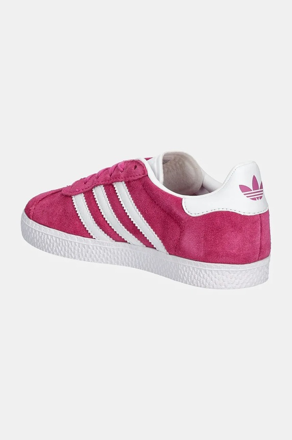 Djevojčice Dječje tenisice od brušene kože adidas Originals GAZELLE C IF9806 roza