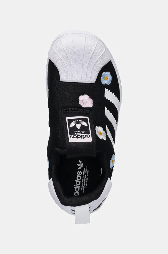Детски маратонки adidas Originals SUPERSTAR 360 C черен IG7014