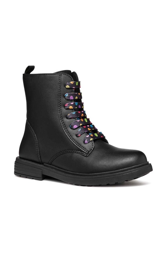Geox gyerek bakancs ECLAIR szintetikus bőr fekete J049QD.0003W.36.39