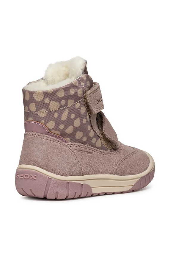 Dziewczynka Geox buty zimowe dziecięce OMAR WPF B462LB.022MN.20.23 różowy