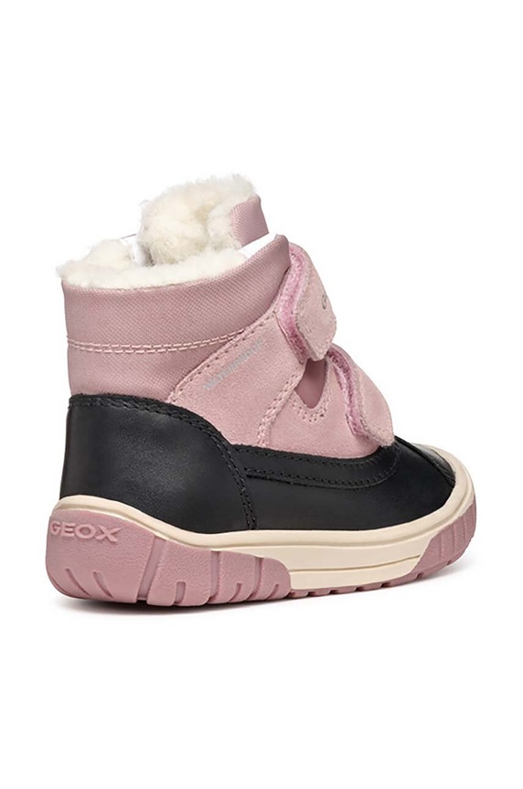 Dziewczynka Geox buty zimowe dziecięce OMAR WPF B462LC.022FU.20.23 różowy