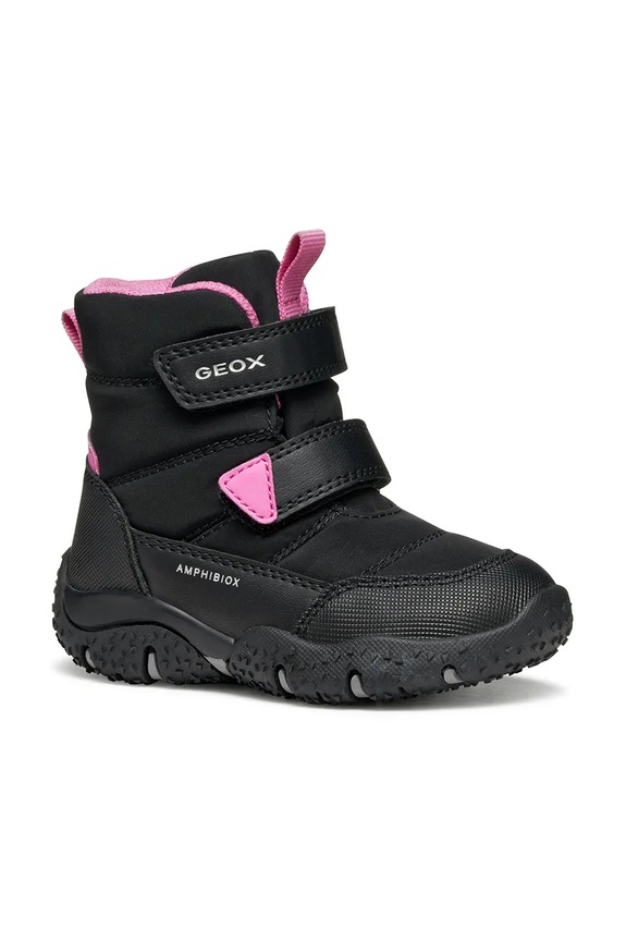 Geox gyerek hótaposó BALTIC ABX textil fekete B4654B.0FU50.24.27