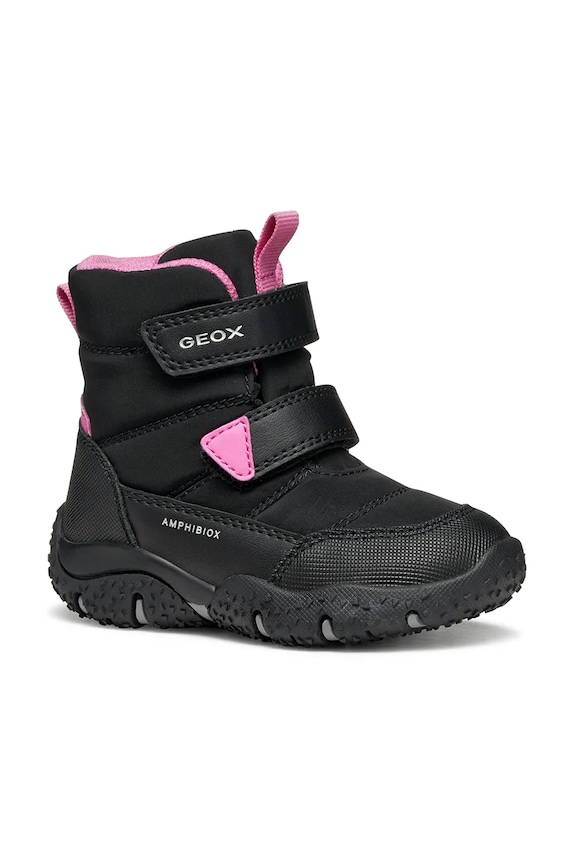 Geox gyerek hótaposó BALTIC ABX textil fekete B4654B.0FU50.24.27