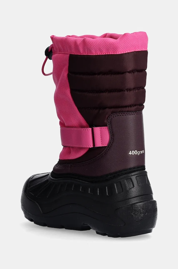 Dievča Detské snehule Columbia POWDERBUG SNOWLITE 2078921.G ružová
